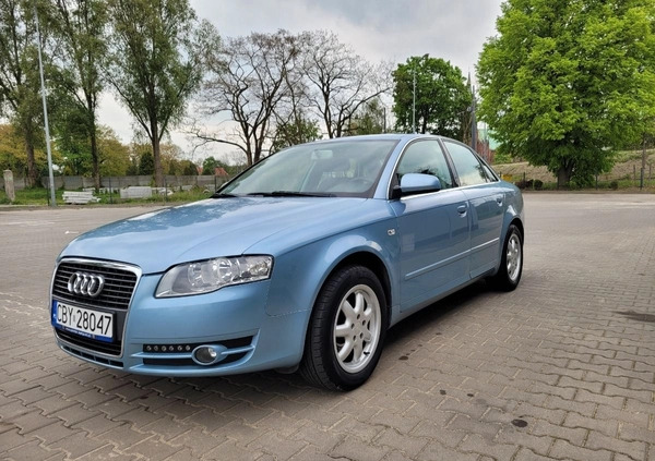 Audi A4 cena 17900 przebieg: 33500, rok produkcji 2007 z Żory małe 211